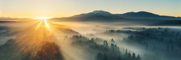 sunrise in the mountains par XtravaganT_adobe stock standard licence